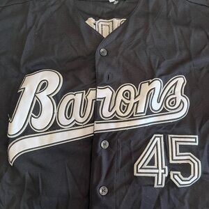 Michael Jordan Black Barons baseball jersey  *RARE